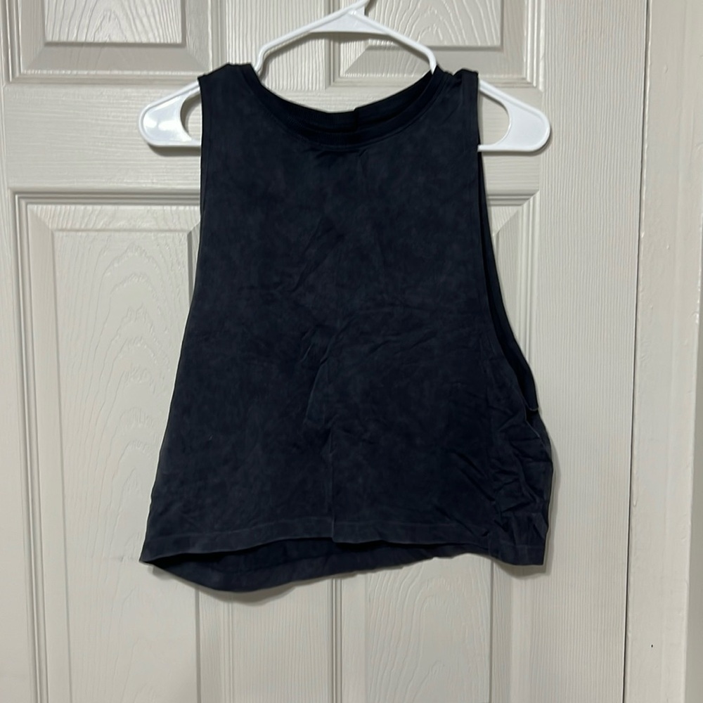 Off-line by Aerie dark gray muscle tank